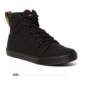 DR.MARTENS WOMENS ROZARYA II LACE-UP BOOT - BLACK